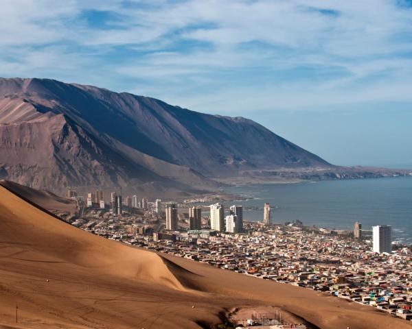 A beautiful view of Iquique.