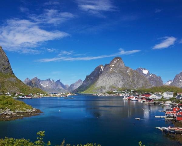 A beautiful view of Reine.