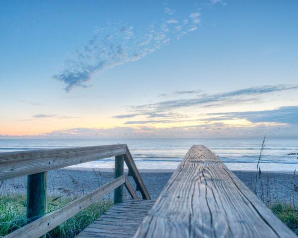 Una bella vista de Melbourne Beach