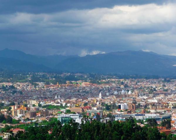 A beautiful view of Cuenca