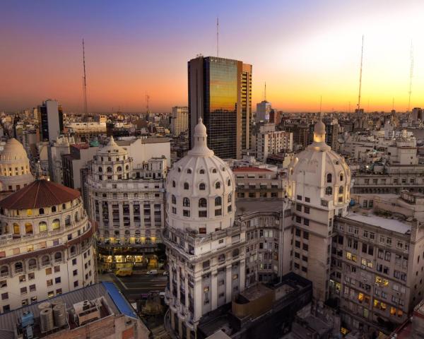 A beautiful view of Buenos Aires.