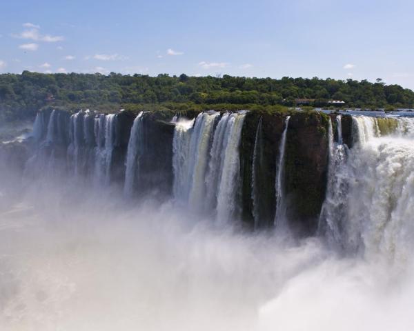 Ein schöner Blick auf Puerto Iguazú