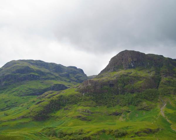 Een mooi uitzicht van Dingwall