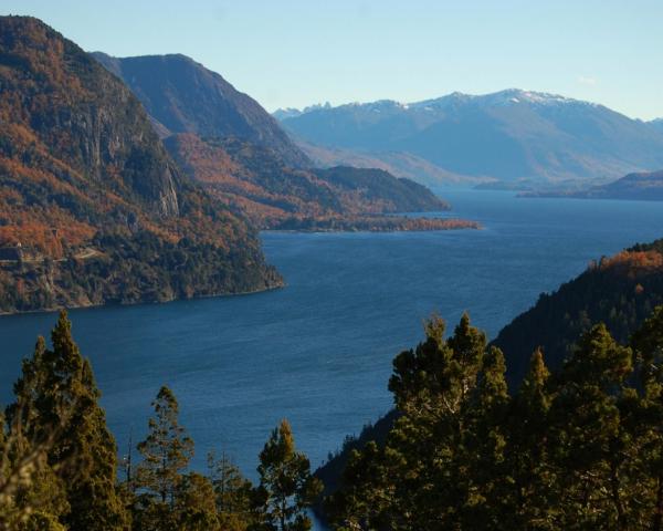 Όμορφη θέα του προορισμού San Martin de los Andes