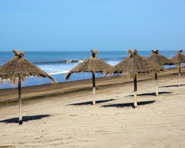 Piękny widok miasta Balneario San Clemente