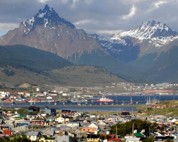 Una bella vista de Ushuaia