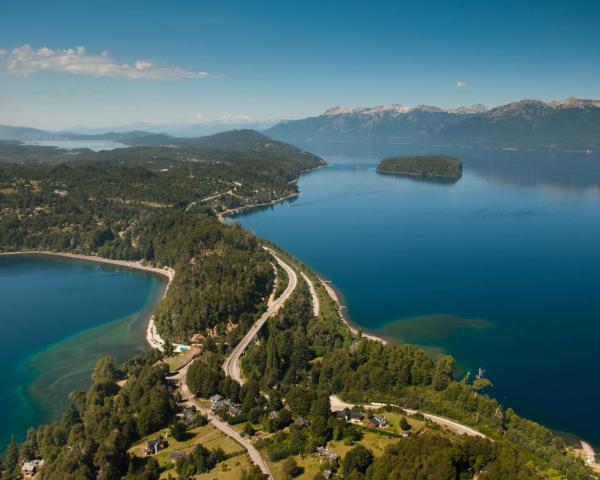 Una bella vista de Villa La Angostura