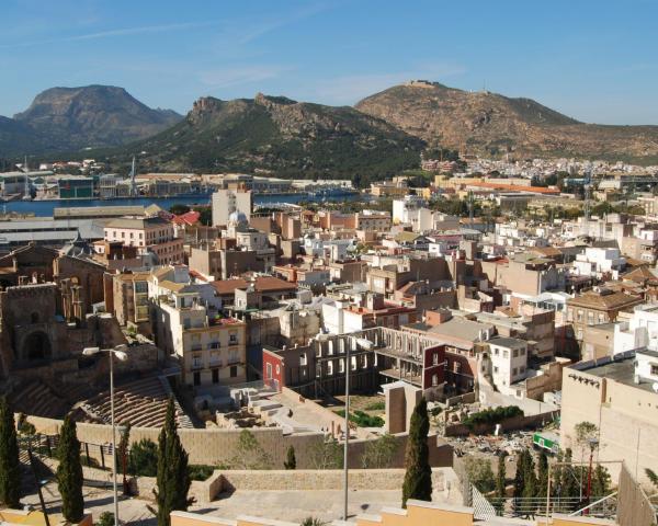 A beautiful view of Cartagena.