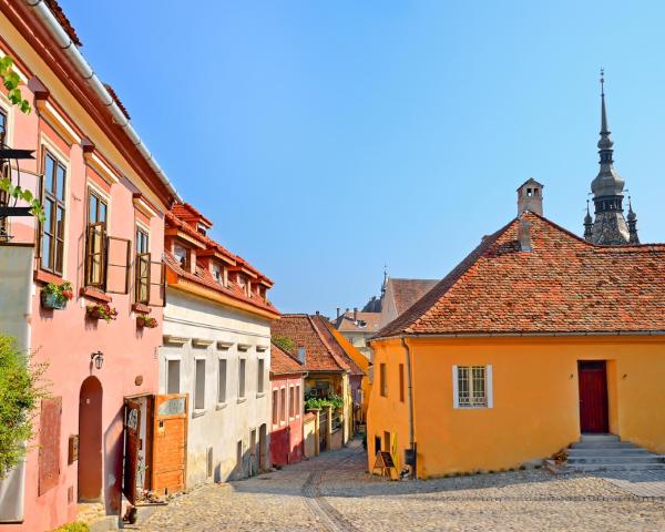 A beautiful view of Schassburg