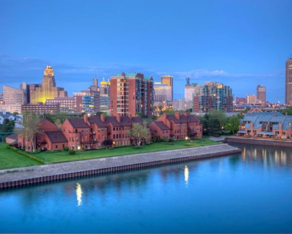 A beautiful view of Buffalo.