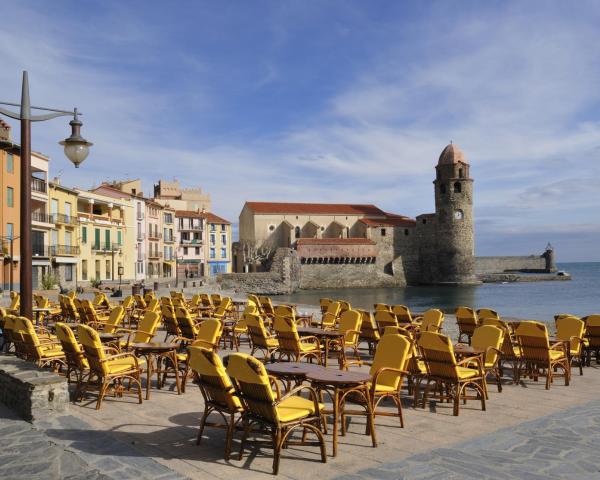 A beautiful view of Collioure.