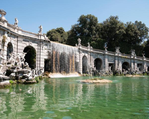 A beautiful view of Caserta.