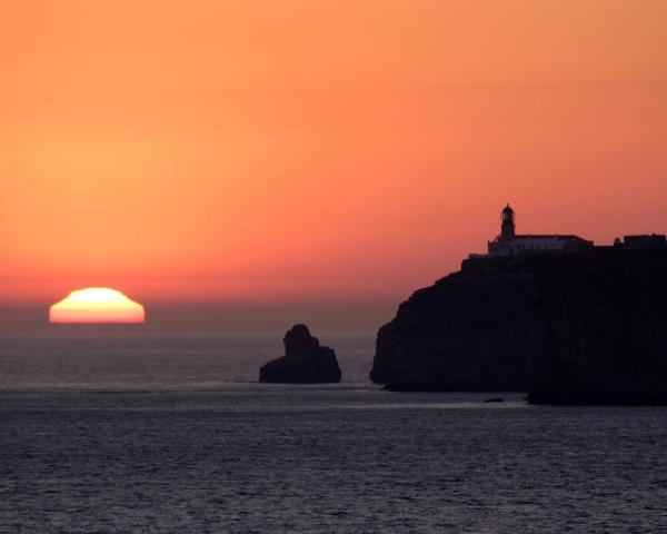 Krásny pohľad na mesto Sagres