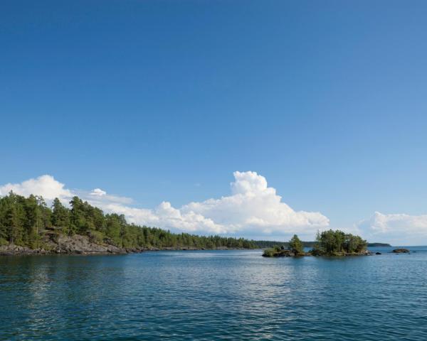 Predivan pogled na grad 'Karlsborg' 