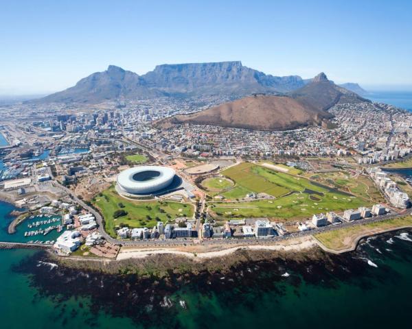 A beautiful view of Cape Town.