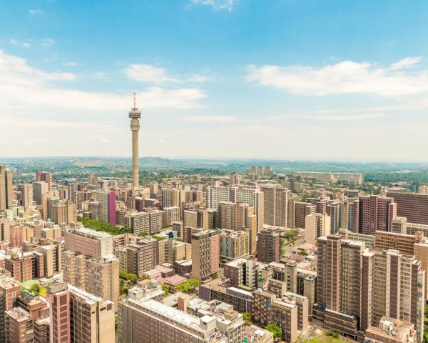 A beautiful view of Johannesburg