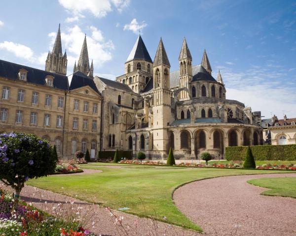 A beautiful view of Caen.