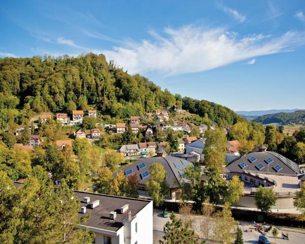 A beautiful view of Krapinske Toplice.