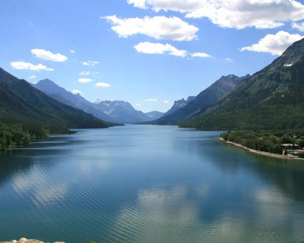 A beautiful view of Waterton Park.