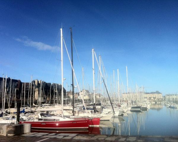 A beautiful view of Deauville