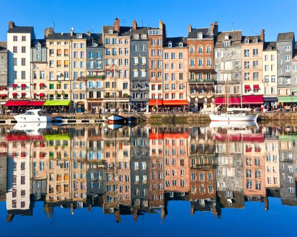 A beautiful view of Honfleur.
