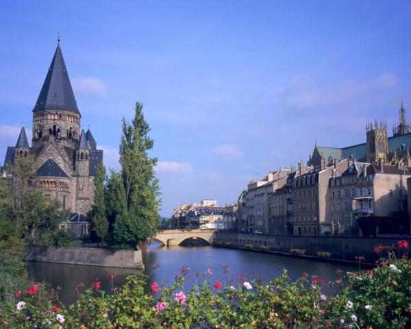 A beautiful view of Metz