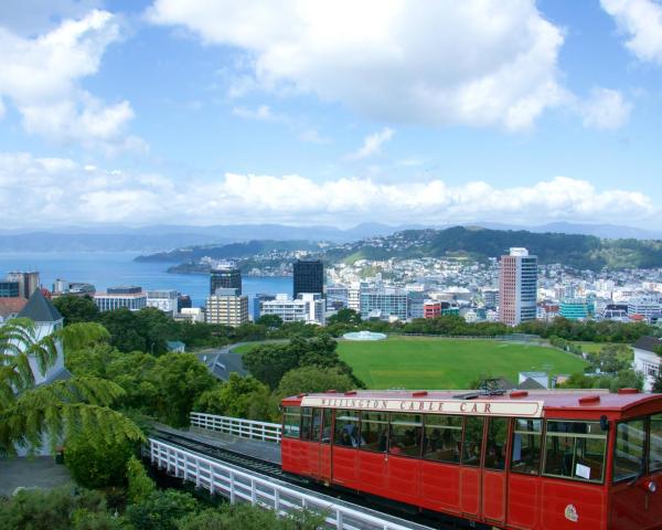 A beautiful view of Wellington.