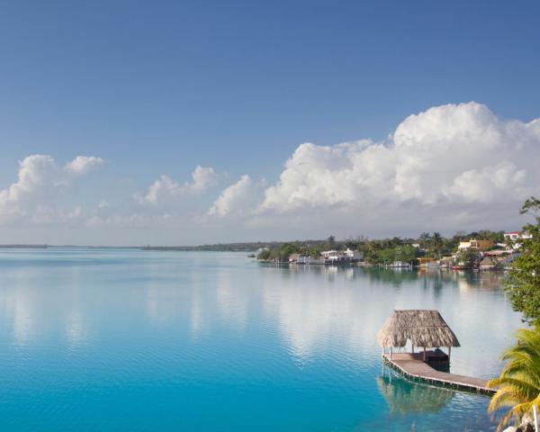 A beautiful view of Bacalar