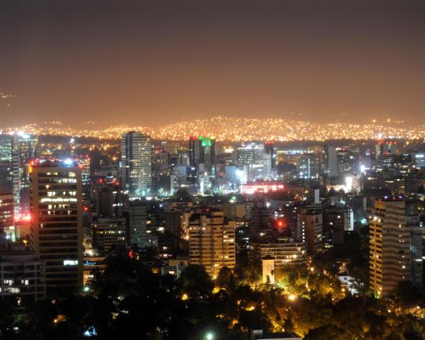 A beautiful view of Mexico City.