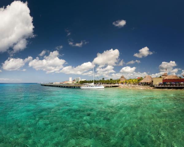 Magandang view ng Conzumel