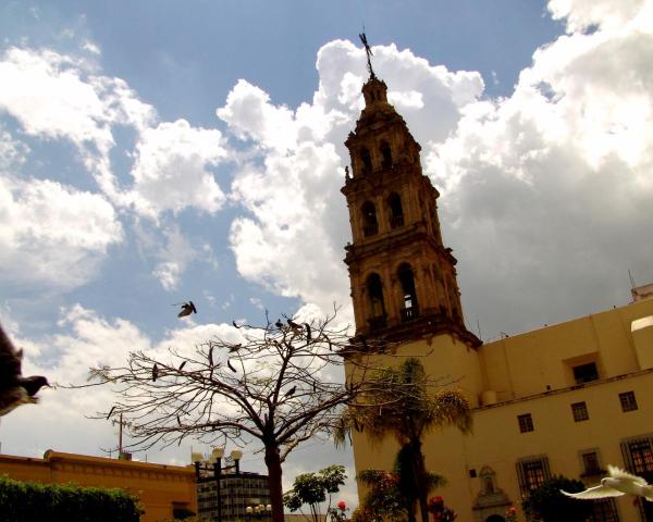 A beautiful view of Ciudad de Leon.