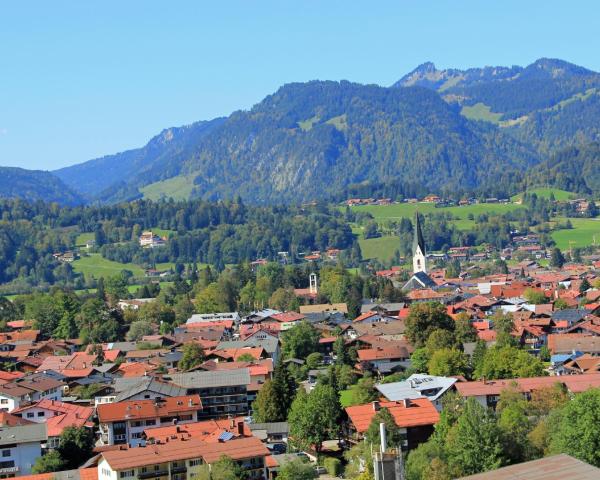 הנופים היפים של Oberstdorf