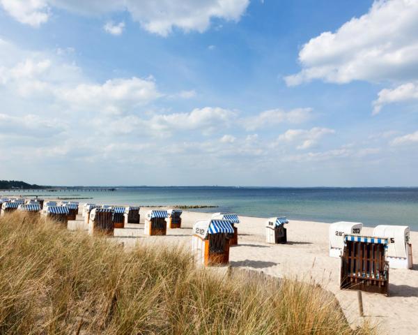 A beautiful view of Scharbeutz