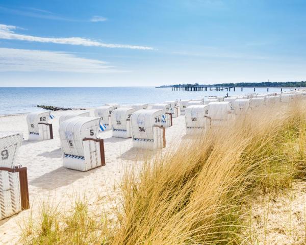 Vakker utsikt over Timmendorfer Strand