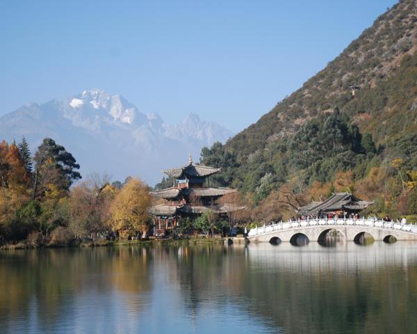 A beautiful view of Lijiang.