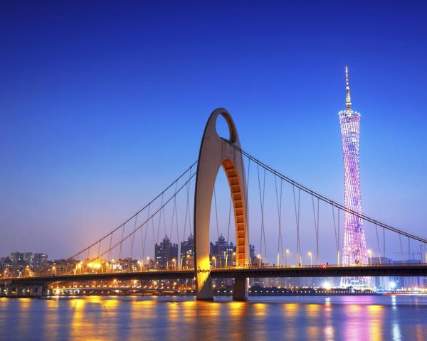 A beautiful view of Guangzhou