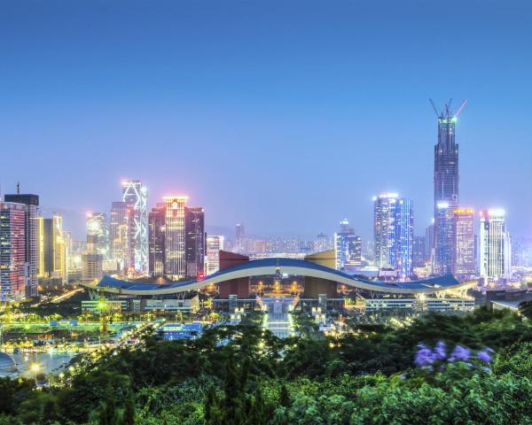 A beautiful view of Shenzhen