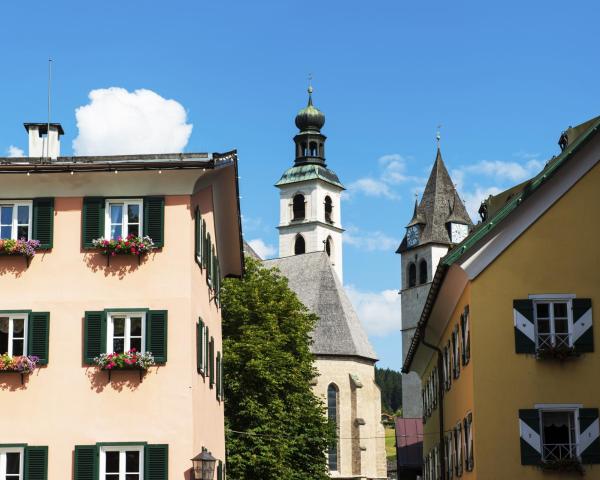 A beautiful view of Kitzbichl.