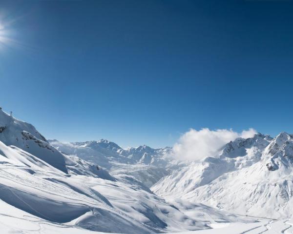 A beautiful view of Sankt Anton