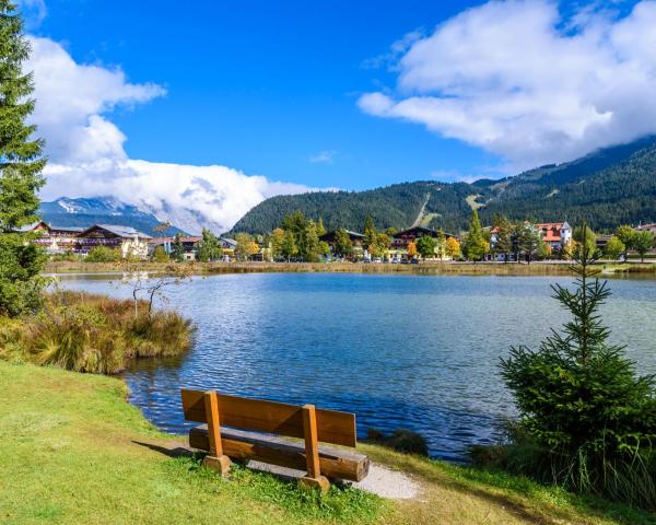 A beautiful view of Seefeld.