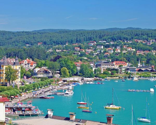 Vakker utsikt over Velden