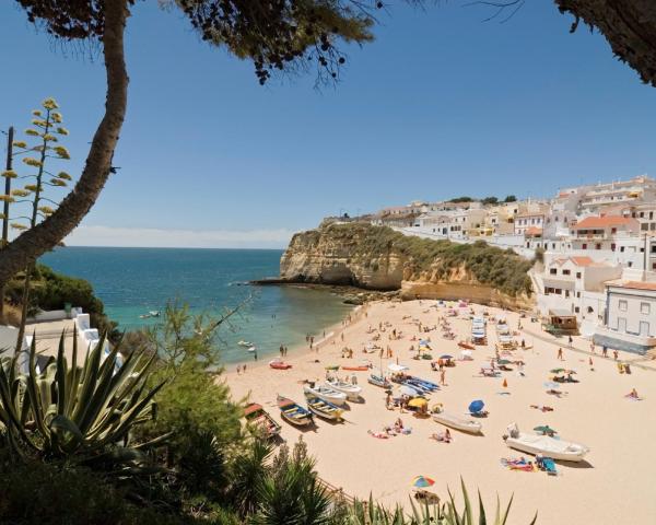 A beautiful view of Carvoeiro.