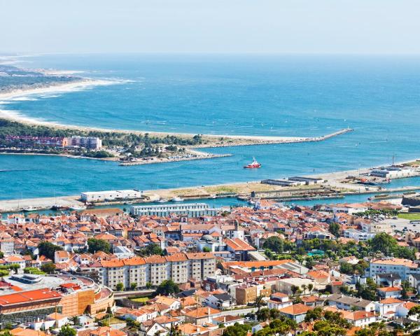 A beautiful view of Viana do Castelo