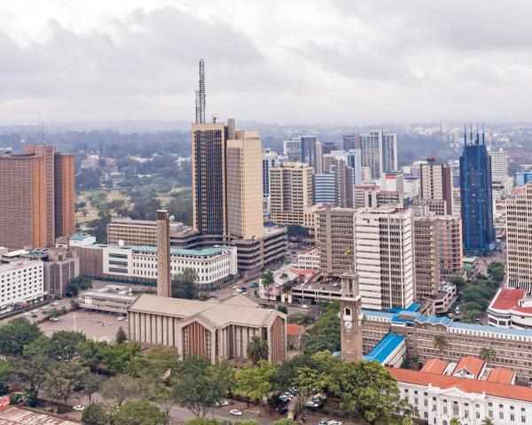 A beautiful view of Nairoba.