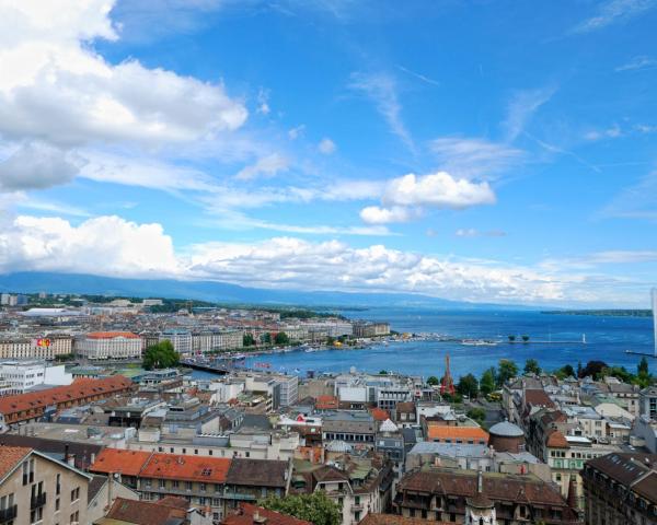 A beautiful view of Geneva