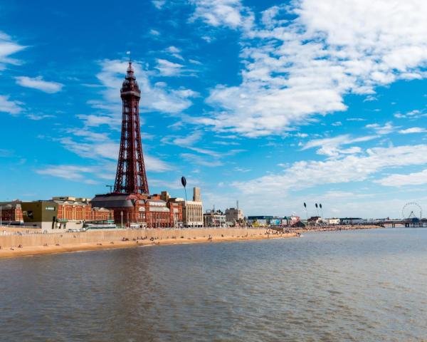 A beautiful view of Blackpool.