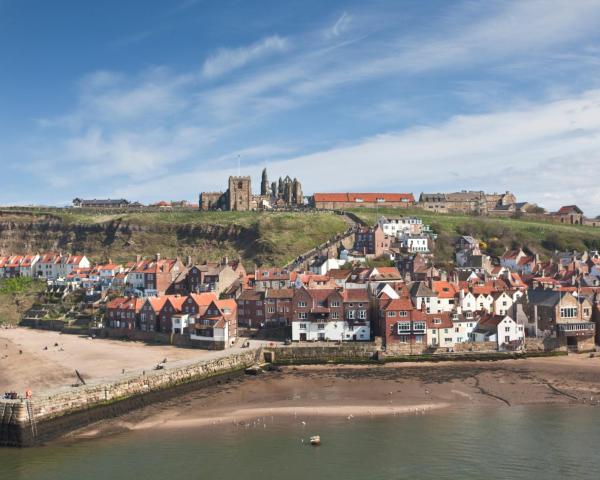 Ein schöner Blick auf Whitby