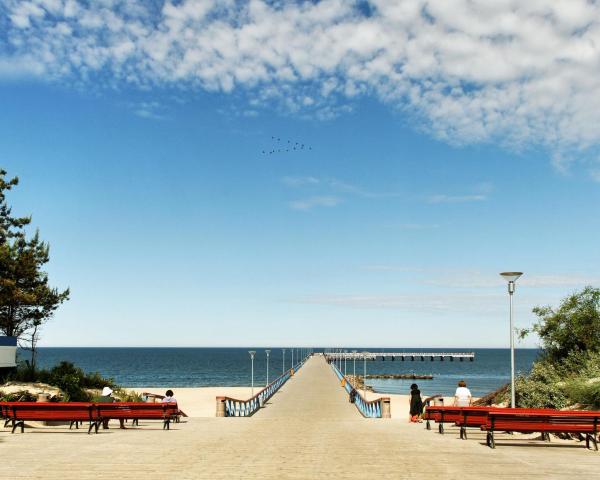 Una bellissima vista di Palanga