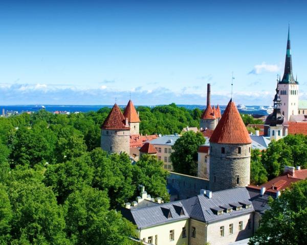 A beautiful view of Tallinn