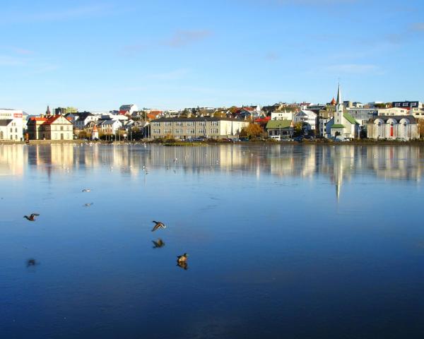 A beautiful view of Reykjavík